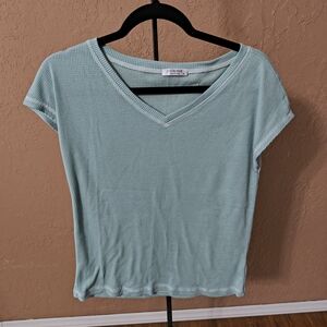 Ekouaer Short Sleeve Thermal V-neck Tee Size Small